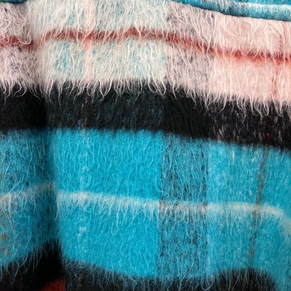 BDG Colorful Striped Fuzzy Jacket - Picture 7 of 7